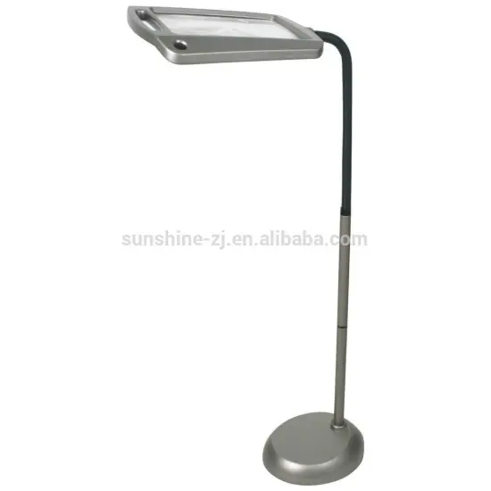 2020 LED 5X Full Page Floor Magnifying Lamp