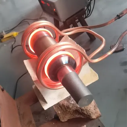 Induction heater for professional metal heating