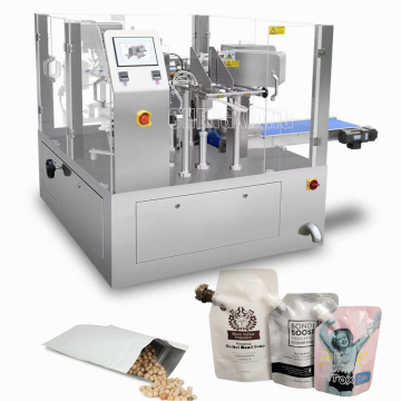 Automatic Dried Fruit Candy Snacks Zipper Bag Packaging Machine