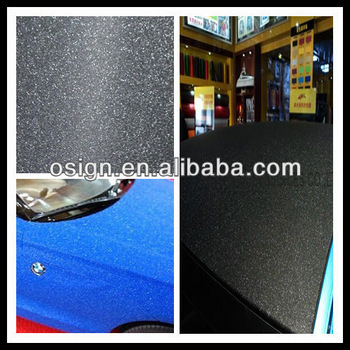 Bubble free matt glitter vinyl film,removable car sticker,adhesive vinyl foil                        
                                                Quality Assured