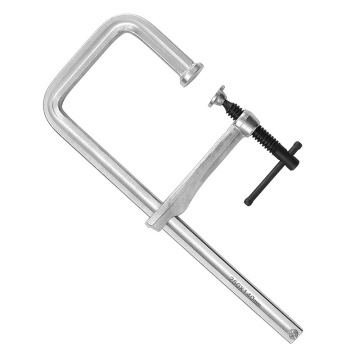 Professional F Clamp with Quick-Screw Guide Rail System for Steel Clamping in Woodworking Tables