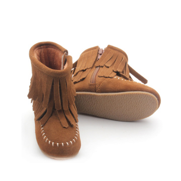 Търговия на едро Детски обувки Истински кожени ботуши