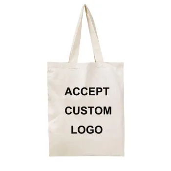 Wholesale Customizable Reusable Shopping Bags: Affordable Options in White Cotton Canvas Tote Bags