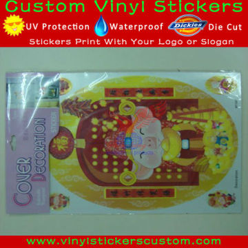 custom oval window stickers for kids