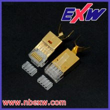 Cat.6A Golden RJ45 conector