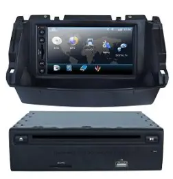 Car GPS BT 7 inch Entertainment System For Koleos