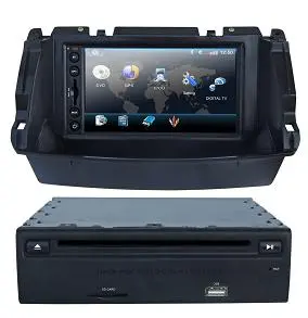 Car GPS BT 7 inch Entertainment System For Koleos