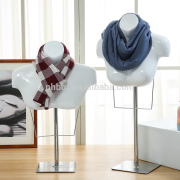 Good quantity for windows display jewellery display upper body mannequin