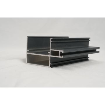 Aluminum extruded profile insulation curtain wall system