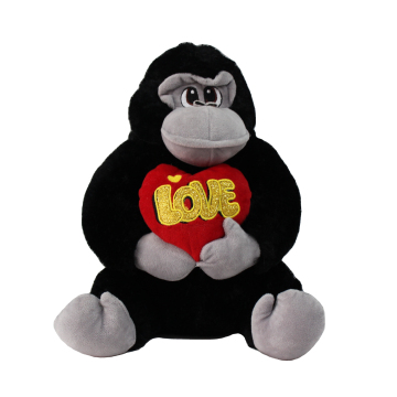 Black Plush Super Soft Chimpanzee and Orangutan Monkey Plush Doll Toys