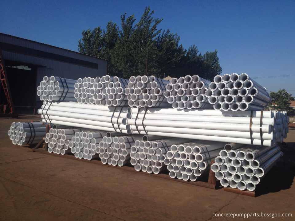 concrete pump double layer pipe 