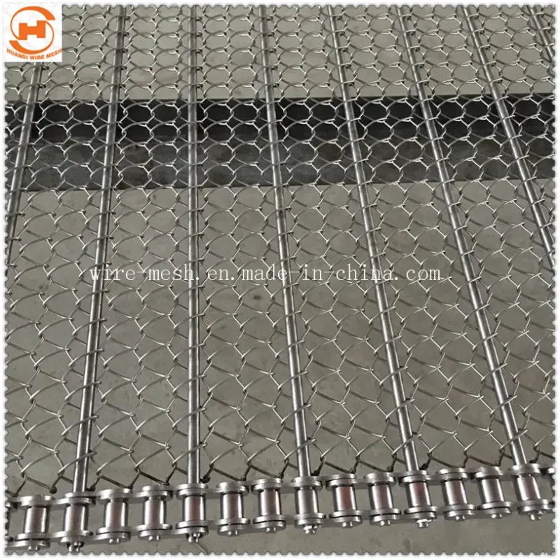 Stainless Steel Chain Roller Conveyor Belt for Food Industry