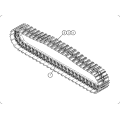 Excavator 325 track assembly 548-1199/5481199