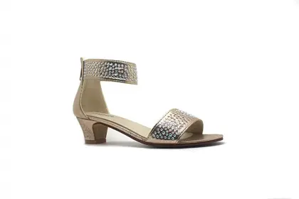 One-band diamond decoration Girls Party Shoes
