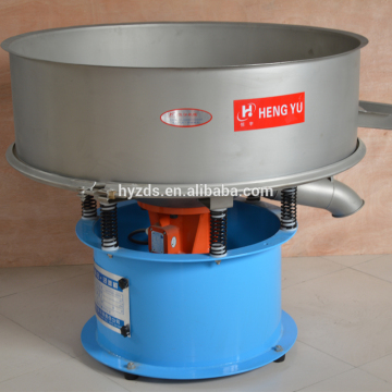 circular vibrating liquid sieve for ceramic slurry