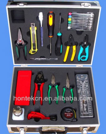 high quality fiber optic splicing cable tool kits/fiber optic termination kits