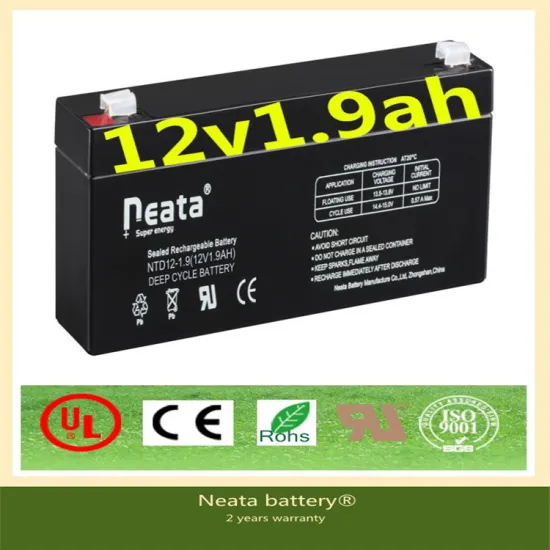 Neata Battery Manufacture Rechargeable UPS Lead Acid Battery 12v 1.9ah Ups Battery