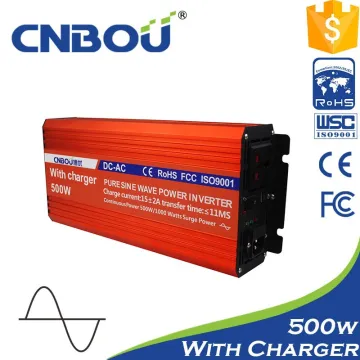 500w 48v input dc to ac power inverter with charger