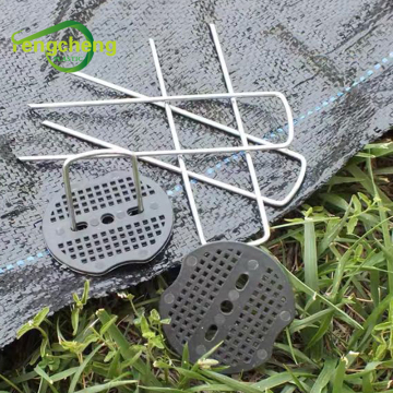 Steel anchors weed mat fixing pegs