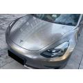 Metallic Liquid Silver Car Wrapping1.52*18M