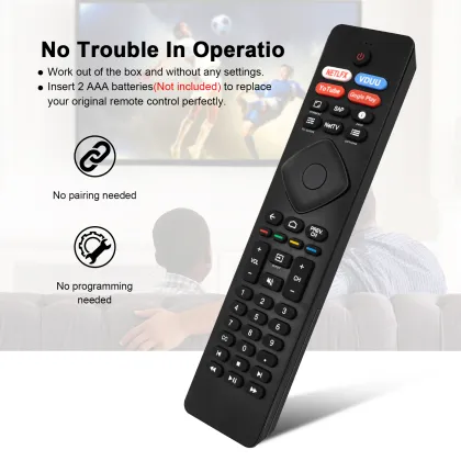 NH800UP RF402A-V14 Universal IR TV Remote Control for Philips - Factory Wholesale