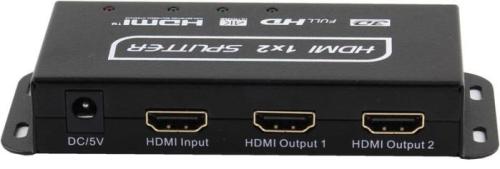 Murah 1 x 2 HDMI Splitter Hub