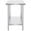 Stainless Steel Commercial Work Table for Kitchen