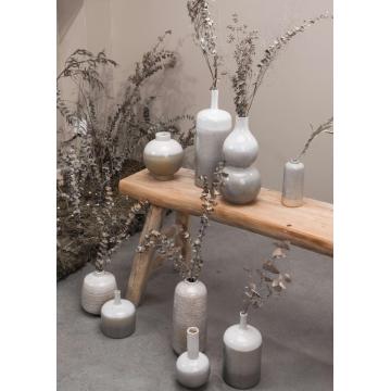 China Irregular Ceramic Gourd Shape Vase for Home Decor Factory