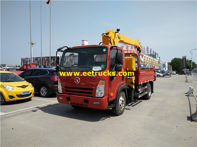 Dayun Telescopic 6ton Truck with Cranes