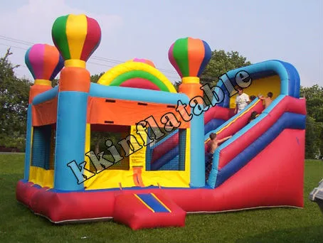 Inflatable Castles Combos With Slide For Kids