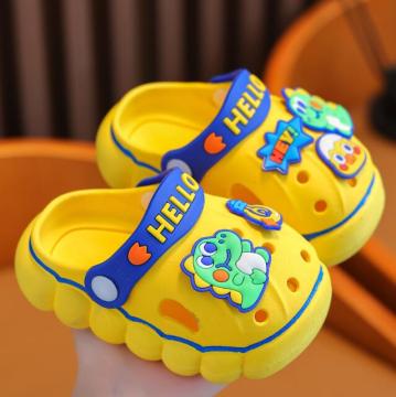 New Dinosaur Garden Shoes: Cool Kids' EVA PVC Slippers with Holes for Easy Gardening