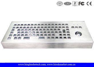 86 Keys Dust-proof Metal Industrial Ccomputer Desktop Keybo