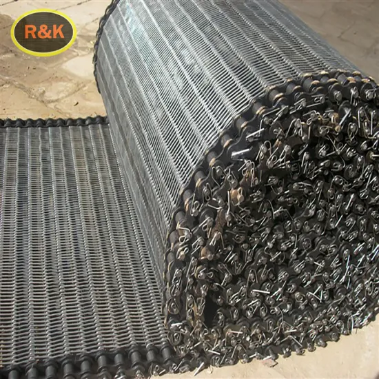 stainless steel honeycomb conveyor belt 640x4700 mm
