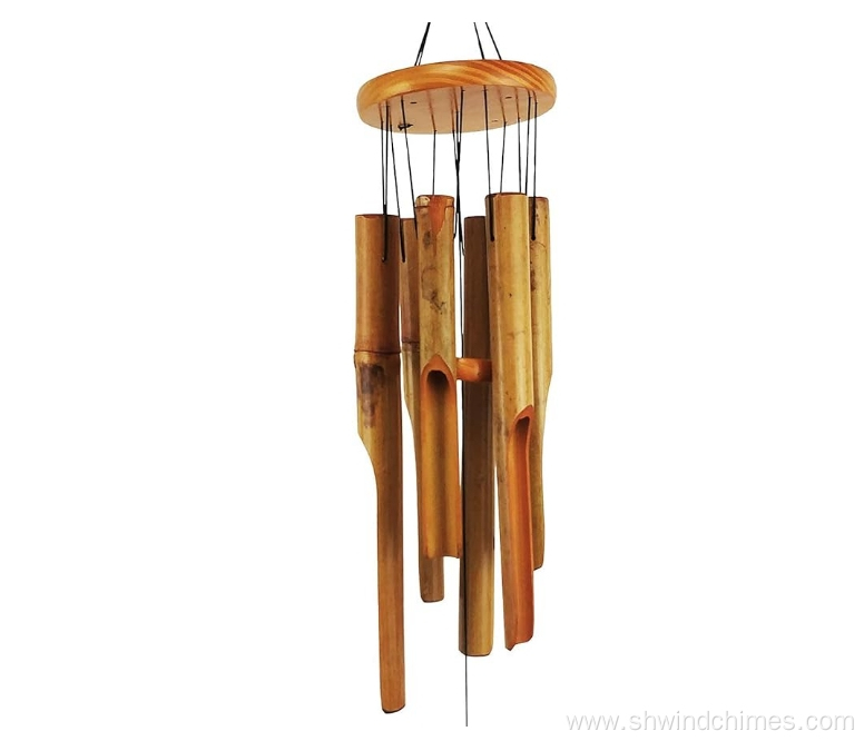 Outdoor Wooden Wind Chime: Enjoy the Beautiful Deep Tone