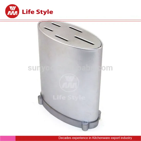 hot sell design metal knife holder/knife block
