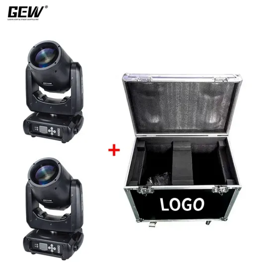 GEVV Factory Direct Sales: 230W Sharpy Beam 230 7R Moving Head Light with 2in1 Flight Case