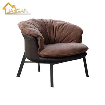Comfy Fabric Chairs for Living Room and Bedroom Leisure Design