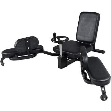 Doublewin Home Gym: Mesin peregangan kaki fleksibel yang menampilkan roda &amp; sistem gigi yang dapat disesuaikan