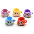 Τιμή εργοστασίου Cartoon Monkey Cup Resin Ornament 3D Kawaii Cup Home DIY Craft Charms Scrapbook Making Dollhouse Decoration