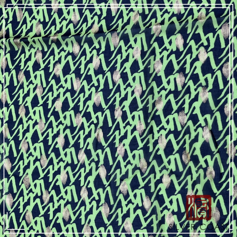 Foils Chiffon Textile