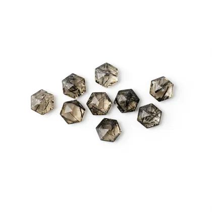 Black Tourmaline Quartz Black Hair Quartz Tea Crystal