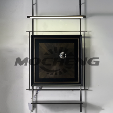 Square LED Wall Light with Art Exhibition Design