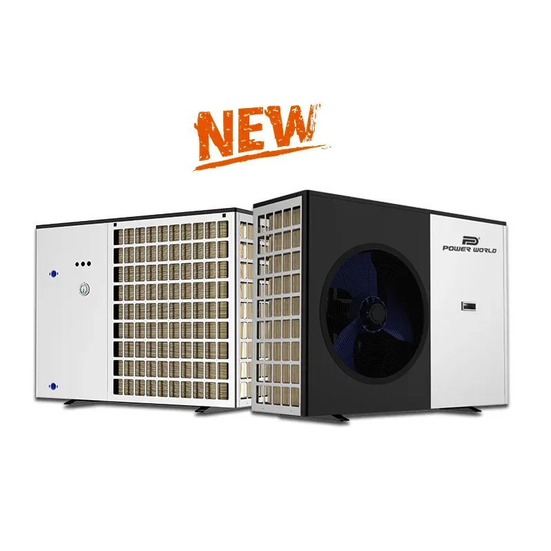 Hybrid Heat Recovery Ventilation with DC Inverter Heat Pump 12kW
