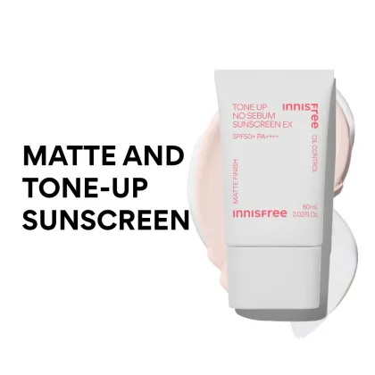 Innisfree Korean Beauty: Sebum Control & Pore Care Make-Up Kit - Tone Up, Sunscreen & More
