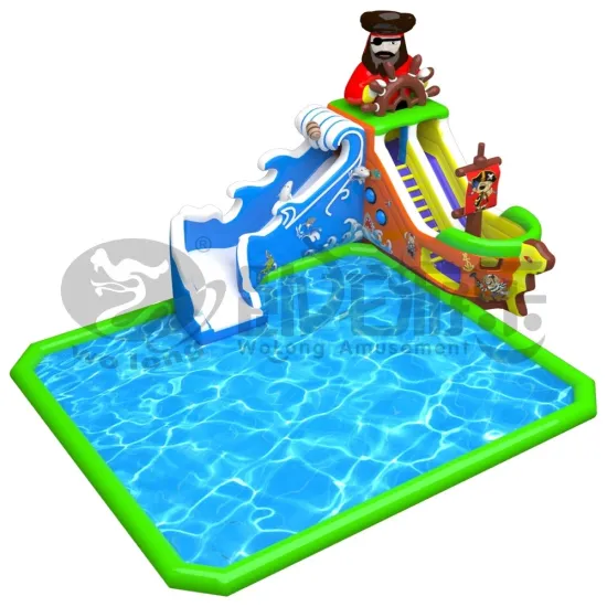 PVC material inflatable swimming pool slide for sale