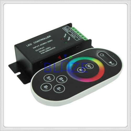 High Voltage RGB Touch Remote Controller 90-230V