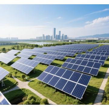 Planta de energía solar montada en suelo EPC