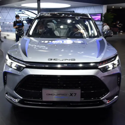 New 5 Seats Baic Beijing X7 PHEV - Affordable Chinese Plug-in Hybrid SUV