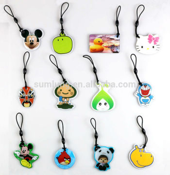 Lovely Cartoon Character NFC Tags for ALL NFC enabled Mobile Phone Animal Shape Bear Cat Mouse Tree House Car portable Epoxy PVC