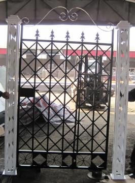 ultra-simple modern cast iron door